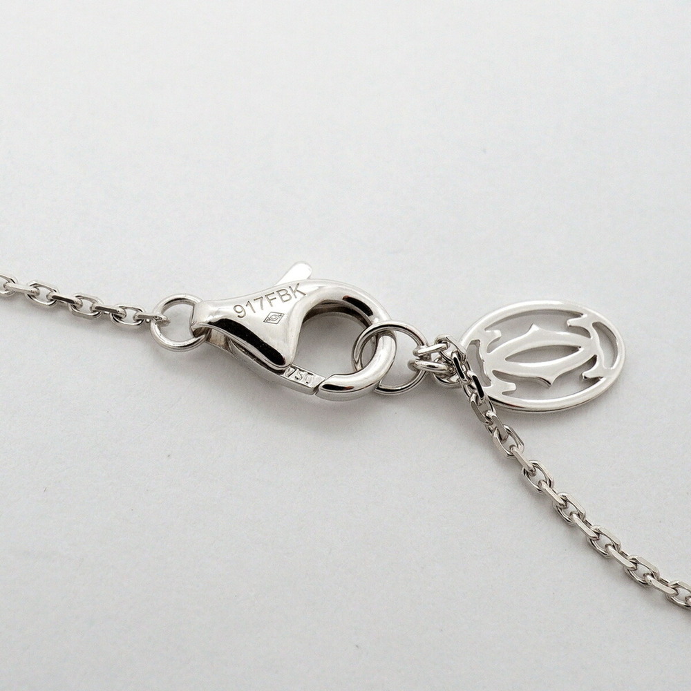 Cartier Solitaire Necklace, 1PD (18K White Gold), Diamond, Ladies' - Picture 5 of 8